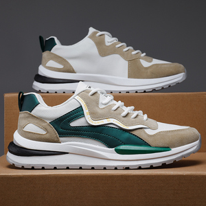 Chaussures décontractées personnalisées pour hommes, légères, respirantes, à lacets, pour toutes les saisons, avec doublure en mesh - Product Image 2