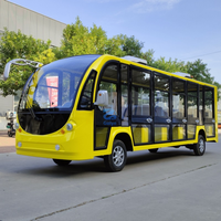 Mini-bus électrique 16 places, nouveau modèle de luxe et bus de tourisme électrique grand format pour passagers, également adapté aux transport de marchandises.