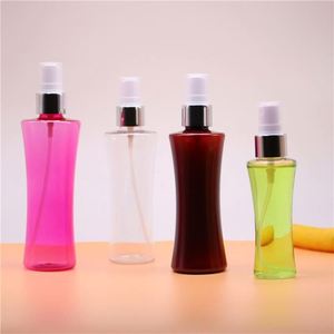 MAYSURE vendita calda etichetta personalizzata PET bottiglia quadrata 120ml bottiglia di plastica con lozione pompa per Shampoo Packaging cosmetico - Product Image 2