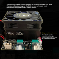 DC18-50V ZK-6001 Subwoofer actif Pure Post Amplifier Board 600W Module mono de filtrage passe-bas