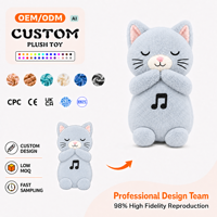 Peluche Lapin Interactif IA Personnalisable : Histoires, Musique et Sons pour le Sommeil – Tissu Coton – Jouet IA Personnalisé