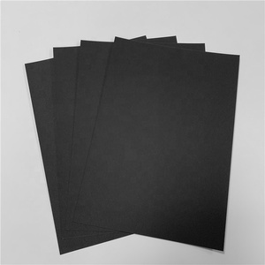 250g 300g 400g <b>Black</b> Chipboard Paper for Business Card - Product Image 1