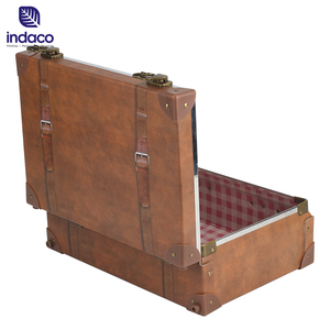 Boîte cadeau en forme de valise d'approvisionnement d'usine Boîte de rangement en papier Boîtes d'emballage Logo personnalisé - Product Image 6