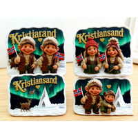 Statue de troll norvégien d'Oslo personnalisée de haute qualité en résine, souvenir viking d'Islande, du Danemark, de Norvège, de Suède, figurine de troll 3D debout