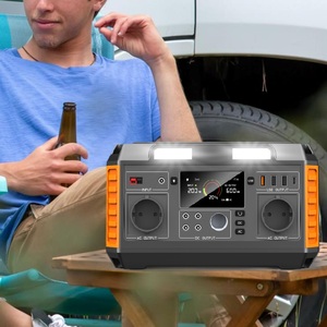 Portable Station Solar Generator 200W-2500W Lithium Ion <b>Battery</b> Pure Sine Wave Jump MPPT Car Flashlight A6 High-Capacity Lithium - Product Image 5