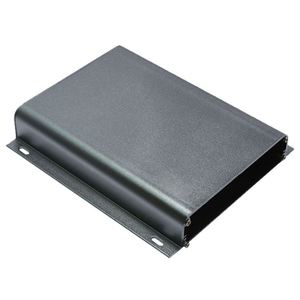Powder Coated Aluminum Alloy Extrusion Profiles Control <b>Box</b> Enclosure IP54 Outdoor Use Heatsink Cooling System - Product Image 6