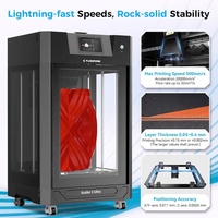FLASHFORGE grosir Guider 3 Ultra tercepat 500mm/S High-Speed Core-XY ukuran cetak besar 330*330*600mm industri FDM pencetak 3D