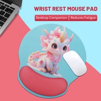 Tapis de souris de jeu en caoutchouc repose-poignet tapis de jeu accessoires informatiques tapis de souris en mousse à mémoire de forme tapis de base en caoutchouc ergonomique pour bureau maison