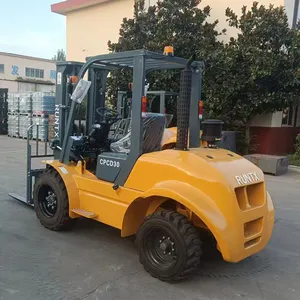 Tüm arazi Runtx forklift zor arazi 3.5 ton forklift