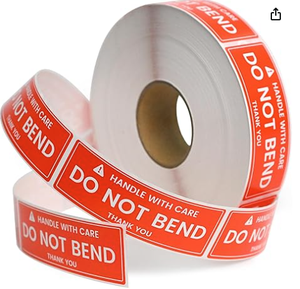 Custom Printed Adhesive <b>Labels</b> Personalized Waterproof Stickers for Business Branding <b>Packaging</b> Shipping and Office Use - Product Image 2