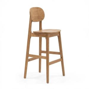 Silla de Comedor con Respaldo Alto y Cómodo, de Madera Maciza Antideslizante, en Oferta, para <span class=keywords><strong>Restaurante</strong></span> - Product Image 3