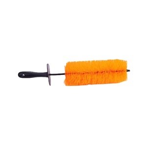 Car Wash Brush 47 Inch Orange PP Material For Tire <b>Cleaning</b> - Product Image 5