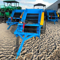 Hongri 4USJ-1.5 Boîte de vitesses à haute productivité Machine de ramassage de pierres à grande traction pour plage et ferme
