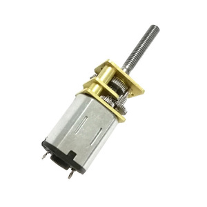 มอเตอร์เกียร์ขนาดเล็ก N20 แบบดีซี พร้อมเกลียวสำหรับแปลงการเคลื่อนที่เชิงเส้น สำหรับสวิตช์สมาร์ทกริด - Product Image 1