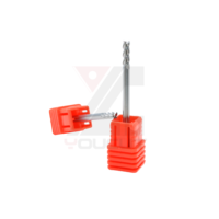 AE-3-50-3F Fraise à queue carrée spéciale en carbure monobloc à 3 cannelures OAL50 à queue égale pour usinage CNC de l'aluminium, des alliages et du cuivre