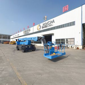 Factory Hot Selling 28m selbst fahrender elektrischer Ausleger Hub Hubarbe its bühne Teleskop ausleger Manlift Truck - Product Image 1