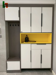 Elegante e robusta scarpiera in legno mobili per la casa per il corridoio e l'ingresso scarpiere per gli appartamenti - Product Image 6