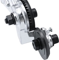 Outil Cisailles à Tôle Électrique de Qualité Industrielle pour Couper Tôle de Fer et Plaque Métallique, Adaptateur Cisailles pour Perceuse