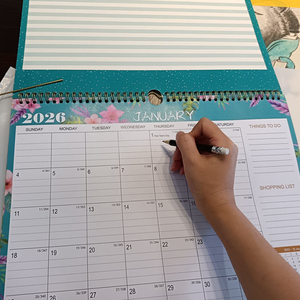 Tùy Chỉnh Calendario Đầy Đủ Màu Sắc Cảnh Quan Lịch 2026 Lịch Tường Lịch In Ấn Tùy Chỉnh Calendrier Bức Tranh Tường 2027 - Product Image 5