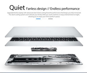 ขายส่งจากโรงงาน ราคาถูก แล็ปท็อป 14.1 นิ้ว N3350 สำหรับสำนักงาน รองรับการเปิดหลายหน้า ใช้งานได้ลื่นไหล เห<span class=keywords><strong>ม</strong></span>าะสำหรับการประชุ<span class=keywords><strong>ม</strong></span>และการใช้งานในสำนักงาน - Product Image 5