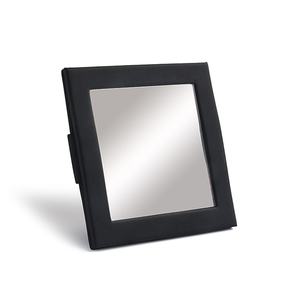 Square Black Luxury Silver Stamping Custom Logo Wallet Pouch Hand Held Portable Pocket <b>Mirror</b> - Product Image 4