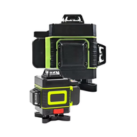 Hilda Precise 4D Laser Level 360 Cross Laser Level Nouveau Design Jaune 16 lignes Laser Level