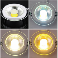 Plafonnier LED encastré rond, prix de gros, moderne, sans scintillement, ultra-plat, 3W 4W 6W 9W 12W 15W 18W 24W, OEM