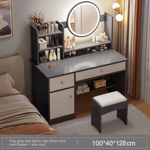 Table de maquillage avec miroir, nouvelle table de maquillage simple et petite - Product Image 3