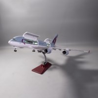 Modèle d'avion OEM Airbus A380 Qatar Airways, type ouvert, taille 46 cm, cadeau d'affaires, échelle 1/160 A380 Qatar Airways