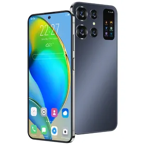 Android 13 S24 siêu vẻ đẹp máy ảnh 5G mở khóa chất lượng cao điện thoại thông minh với Dual Sim Thẻ