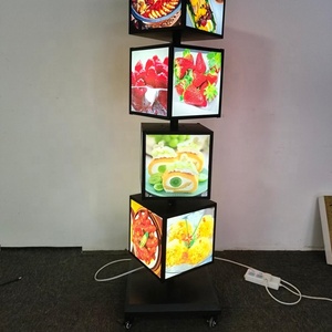 <strong>Rotating</strong> <strong>Light</strong> <strong>Box</strong> Poster Frame Display Signage Advertising Outdoor Square <strong>Rotating</strong> Acrylic Led <strong>Light</strong> <strong>Box</strong> Sign for Business - Product Image 5