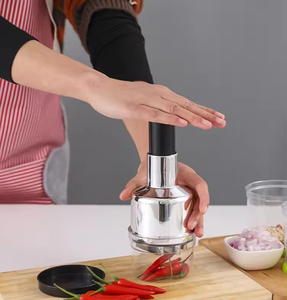 Kitchen Tools & Gadgets Multifunctional Hand Press Mini Garlic Onion Cutter Manual Fruit <b>Vegetable</b> <b>Chopper</b> - Product Image 3