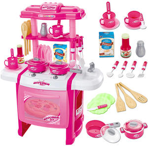 ของเล่นพลาสติกจำลองการเล่นบทบาทสมมติของเด็กในครัวของเล่นเด็ก - Product Image 2