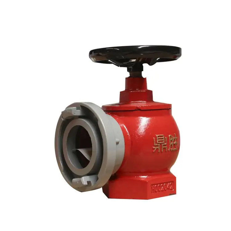 Double-jackek Portable bouche d'incendie intérieure valve d'atterrissage de tuyau de lutte contre l'incendie