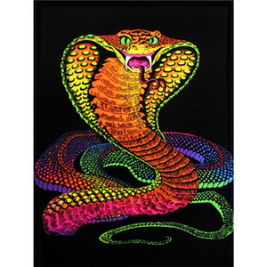 Pintura <span class=keywords><strong>de</strong></span> diamante 5D, venta al por mayor, <span class=keywords><strong>serpiente</strong></span> Cobra <span class=keywords><strong>de</strong></span> dibujos animados, bordado <span class=keywords><strong>de</strong></span> diamantes artesanal, mosaico, regalo, Kit <span class=keywords><strong>de</strong></span> punto <span class=keywords><strong>de</strong></span> cruz - Product Image 1