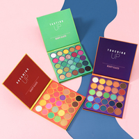 BEAUTY GLAZED — fard à paupières imperméable, palette d'ombre à paupières magique, mat, poudre pressurisée, 25 couleurs