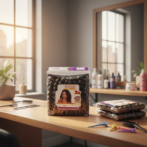 Extensiones de Cabello Sintético Rizado de 8 Pulgadas <span class=keywords><strong>para</strong></span> Crochet, Fibra de Alta Temperatura, Trenzas de Ganchillo, <span class=keywords><strong>para</strong></span> Mujeres Negras, Venta al Por Mayor - Product Image 1