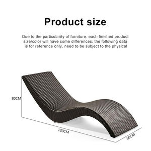 Barato sun tumbonas acogedor tumbonas moderno de mimbre/sillas de mimbre - Product Image 6