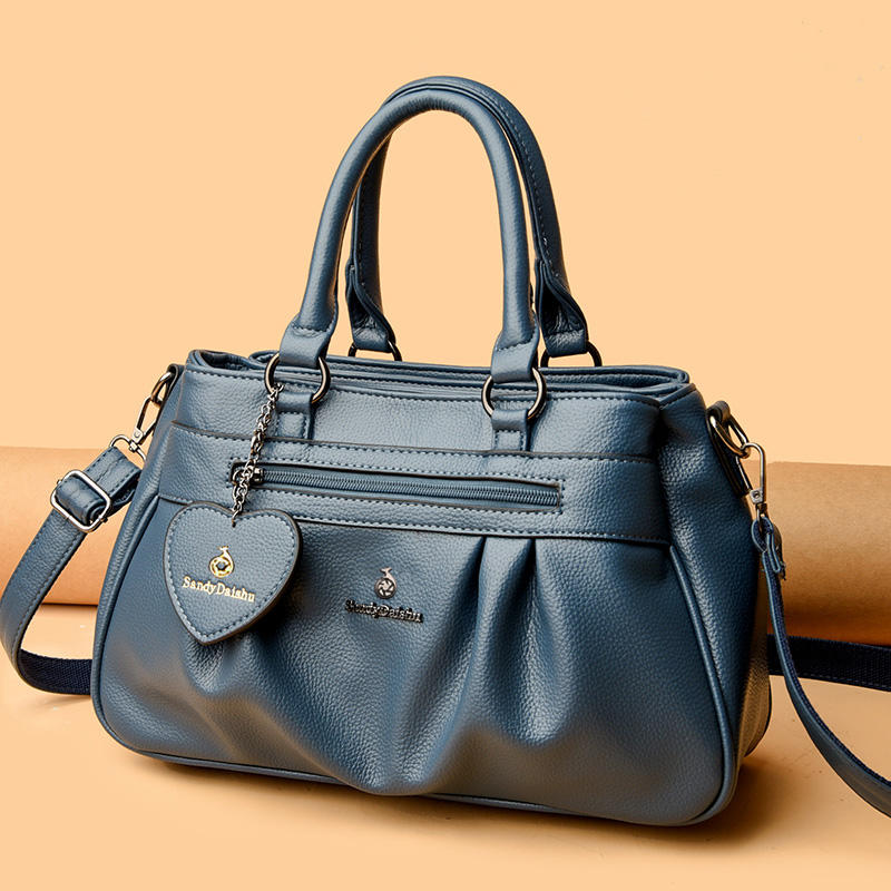 High-quality Ladies Soft PU Leather Customized Middle-aged Women's - Main Image