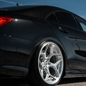 Jantes en alliage forgé monobloc LZT-575 à 5 branches brossées, 18-24 pouces, personnalisées en aluminium 6061-T6 pour Mercedes, BMW, Audi - Product Image 3