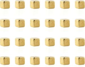 Aimants en néodyme de haute qualité couleur or 24 carats, idéaux pour les projets de bricolage et l'artisanat - Product Image 3