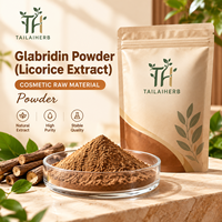Extrait de racine de réglisse de qualité cosmétique pour blanchir la peau, poudre de Glabridine à 40%