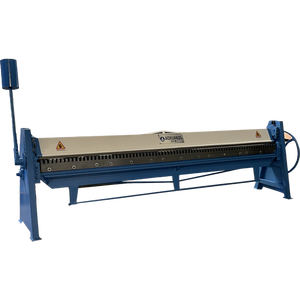 Machine à plier de feuille galvanisée <span class=keywords><strong>manuelle</strong></span>, plaqueuse de plaques en aluminium, à bride thf - Product Image 1
