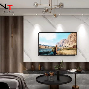 LT trang trí nội thất tre đá than sợi gỗ Veneer Bảng điều khiển carbon pha lê Slate Marbling slab tích hợp PVC tường Hội Đồng Quản Trị - Product Image 2