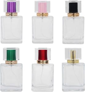 Free Sample Designer 30ml <b>50ml</b> 100ml square Glass Refill clear Spray Perfume <b>Bottle</b> - Product Image 1