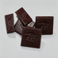 Barre de chocolat halal saveur lait en gros - Emballée individuellement sous feuille d'or, faible MOQ, stock disponible avec échantillon gratuit