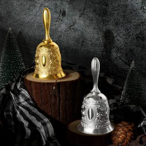 Hot Selling Antique Hand <strong>Bell</strong> Call <strong>Bell</strong> <strong>Brass</strong> Wedding Gold Silver Tourist Souvenir <strong>Brass</strong> Hand <strong>Bells</strong> - Product Image 4