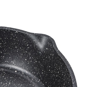 Non-Stick Frying <b>Pan</b> Set With Wooden <b>Handle</b> Induction Compatible Round Shape Hand Wash Only - Product Image 4