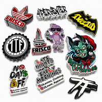 Autocollant en vinyle découpé sur mesure, étiquette de logo autocollante imperméable, forme personnalisée pour la décoration et la promotion de la marque
