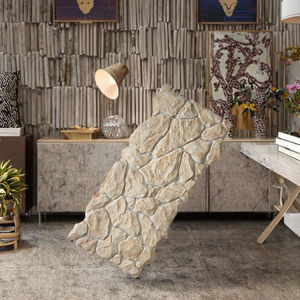 आधुनिक इनडोर आउटडोर pux पत्थर दीवार पैनल फायरप्रूफ 3 डी मॉडल मशरूम की रॉक मूल प्राकृतिक बनावट विला अनुप्रयोगों के लिए - Product Image 2